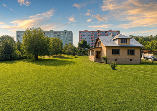 Na predaj 4i rodinný dom s pozemkom 2 704 m² – Veľké Rovné