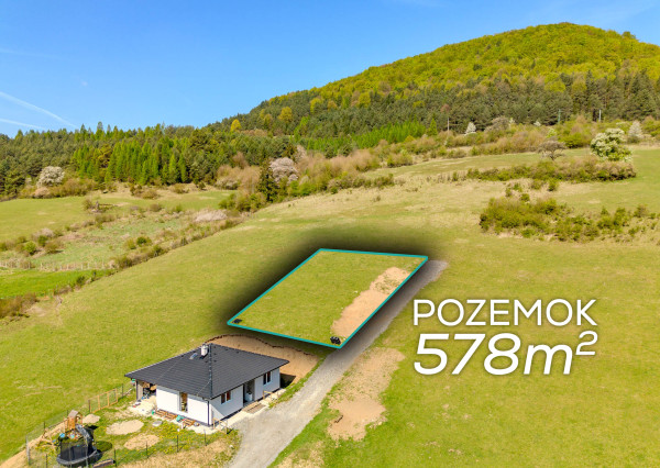 Krásny stavebný slnečný pozemok, 578m2, Prečín, PB