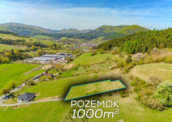 Veľký slnečný pozemok, 1.000m2, Prečín, PB