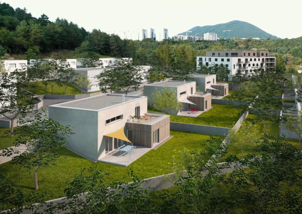 Novostavba 4i rodinného dom, Sladkovičová, Považská Bystrica