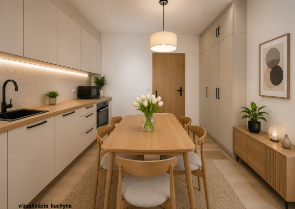 Na predaj 2i byt so záhradami a  pivnicou Ilava 58,60 m2