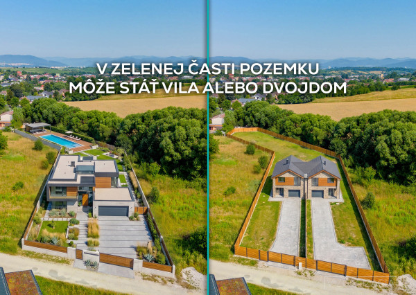 Na predaj stavebný pozemok 4 598 m² – Višňové pri Žiline
