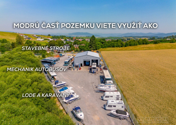 Na predaj veľký pozemok 5 239m² - Višňové pri Žiline