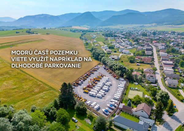 Na predaj veľký pozemok 5 239m² - Višňové pri Žiline