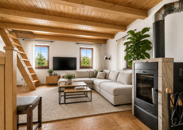 Útulná chatka s pozemkom 711 m² v Nemšovej – Ľuborča