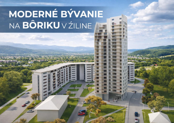 Na predaj 4i byt 134 m², Bôrik Žilina + parkovacie státie
