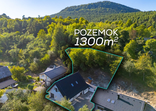 Nadštandardný 5-izbový dom s garážou a pozemkom 1 300 m²
