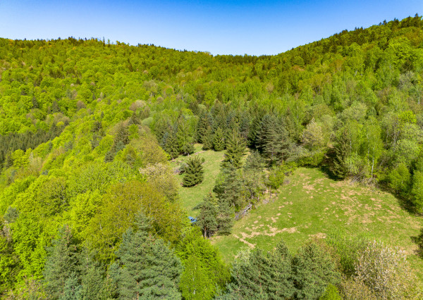 Pozemok - samota v horách nad obcou Lazy pod Makytou, Púchov