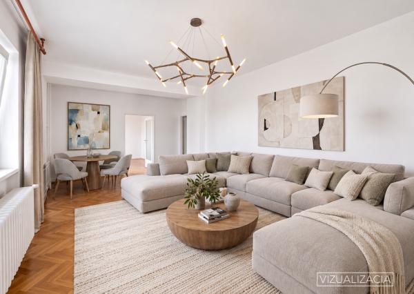 Priestranný svetlý 3i byt, 75 m², balkón, komora - Myjava