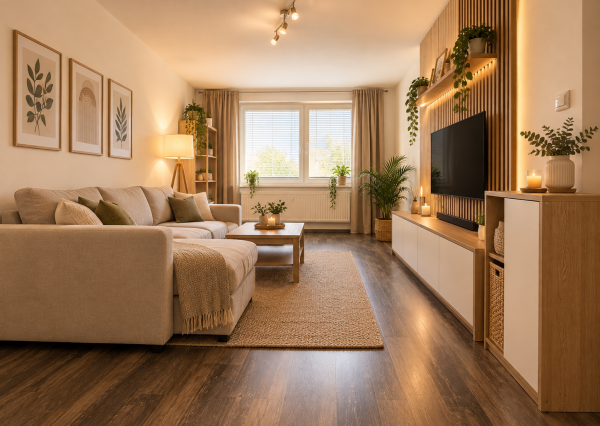 IBA U NÁS!  Zariadený 3-izbový byt ILAVA, 72m2