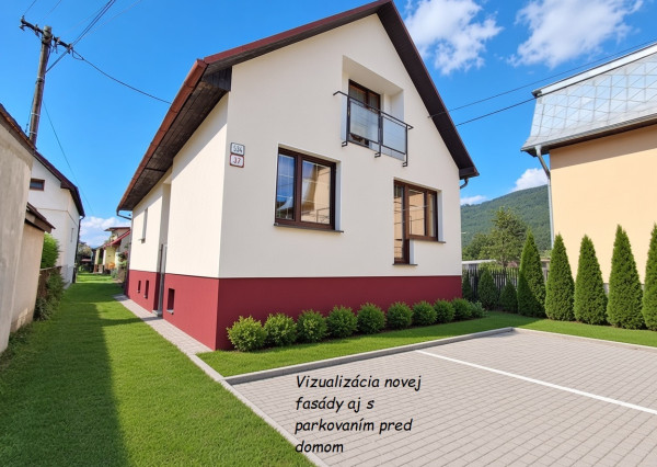 Na predaj 3 - izbový rodinný dom Teplička nad Váhom