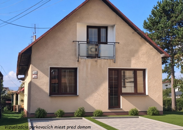 Na predaj 3 - izbový rodinný dom Teplička nad Váhom