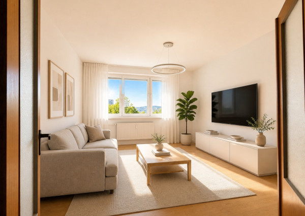 Bývanie s výhľadom 3-izbový byt 68 m² + balkón, PB Rozkvet