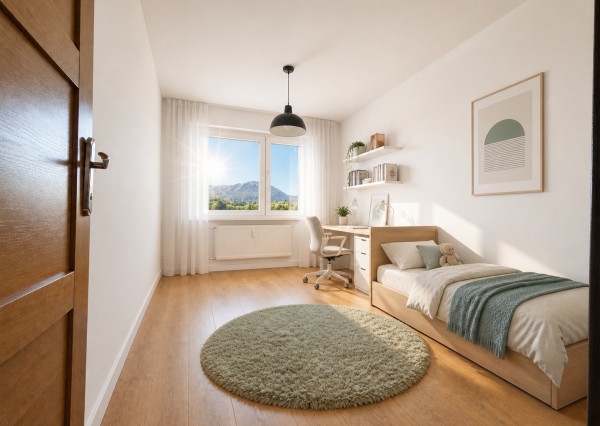 Bývanie s výhľadom 3-izbový byt 68 m² + balkón, PB Rozkvet