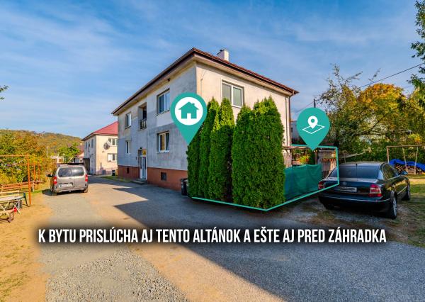 3-izb. byt s atmosférou domu+záhrada | Hanušovce nad Topľou