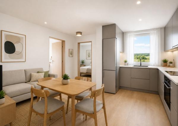 Na predaj 3 izbový byt, okres Trnava, 55m2 + záhrada 14m2
