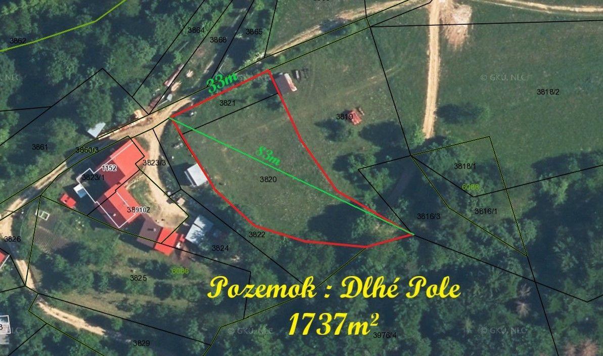 IBA U NÁS! na predaj pozemok v Dlhom Poli