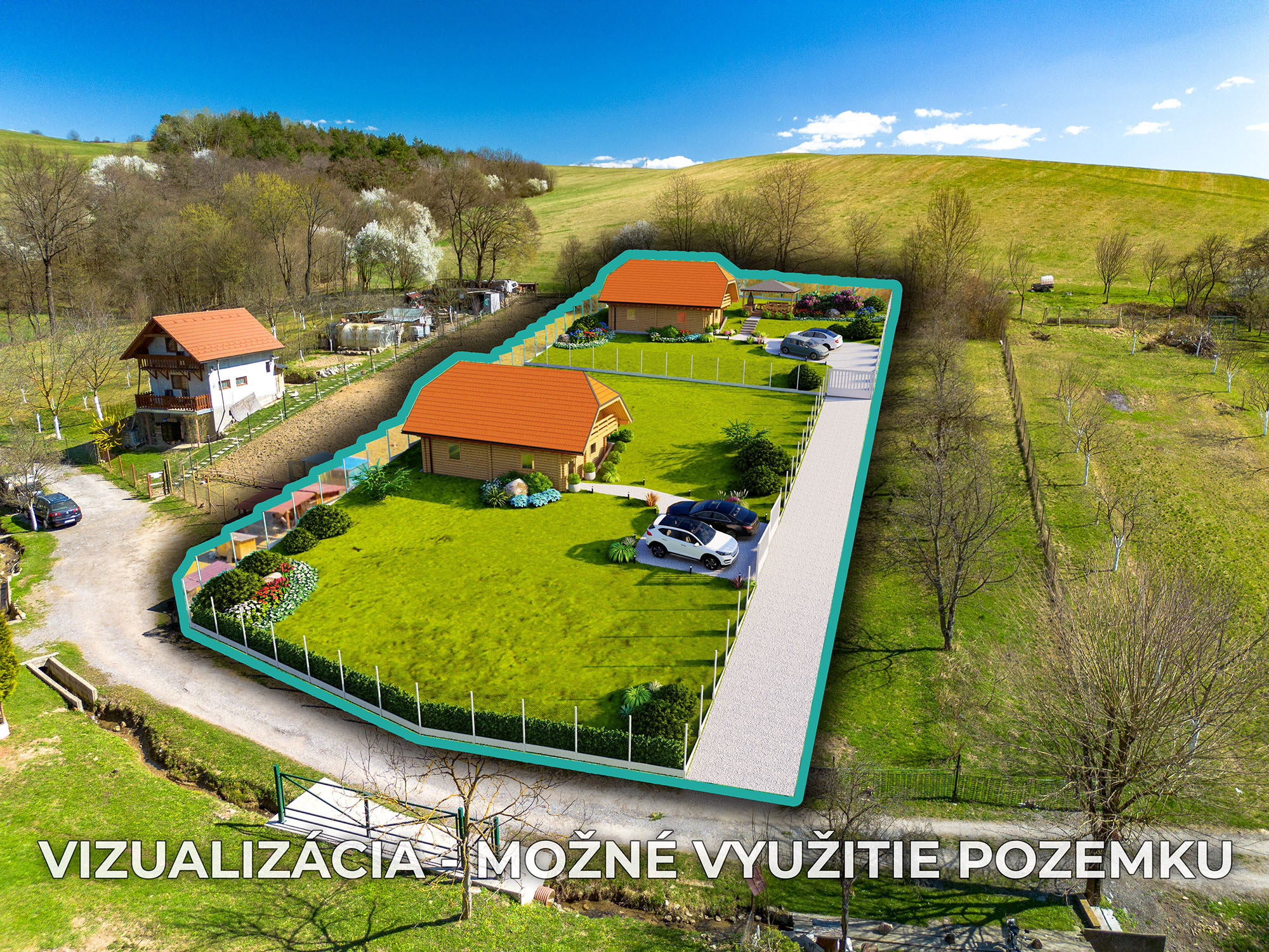 IBA U NÁS! Ponúkame 2 slnečné pozemky, Mikušovce