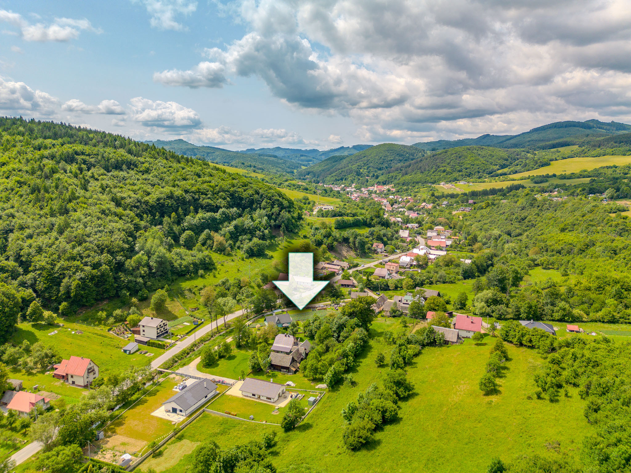 IBA U NÁS! pozemok na výstavbu chaty, mobilného domu Zubák