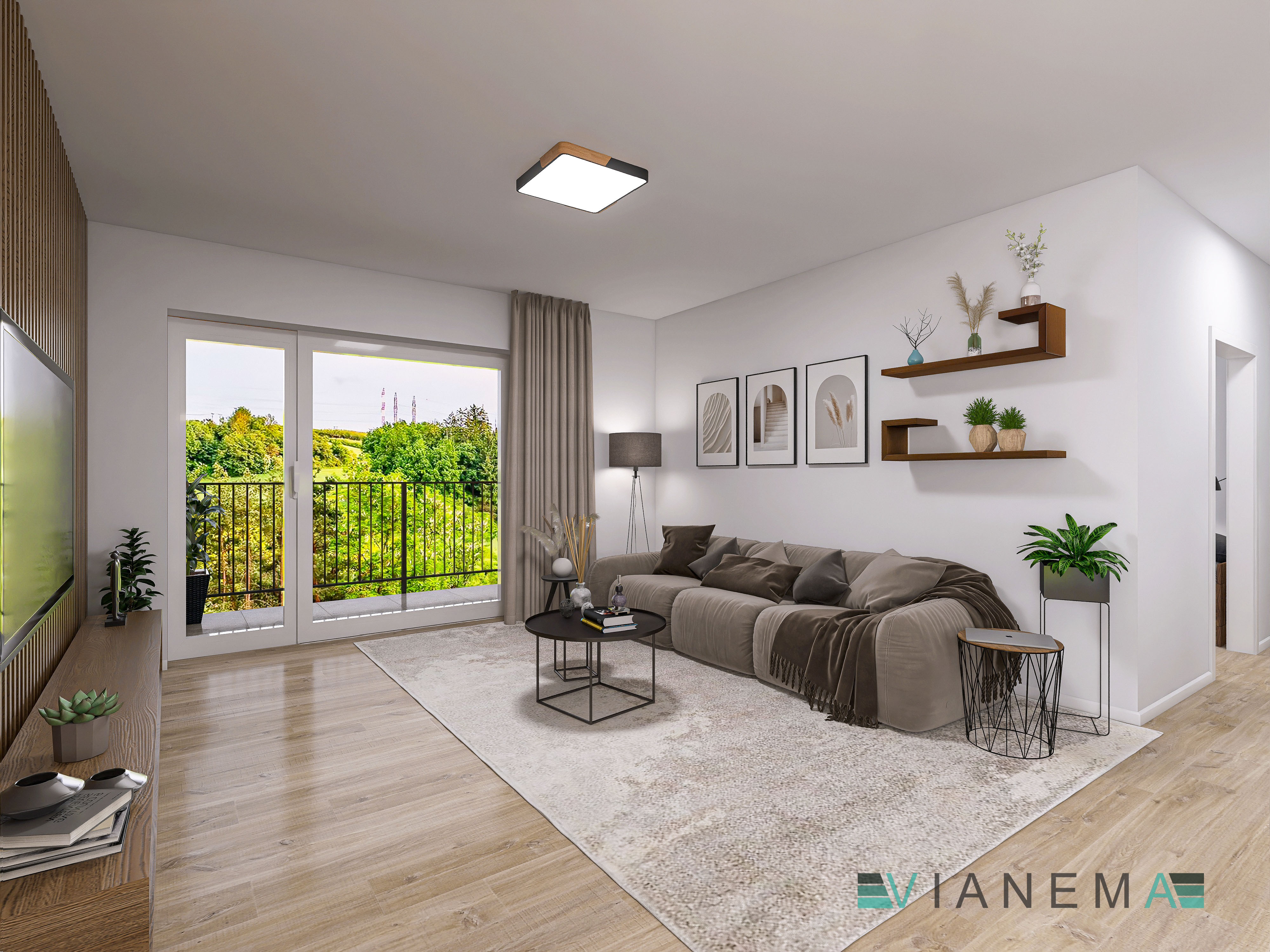 IBA U NÁS! Novostavba 3-izb. bytu s veľkou loggiou,PB