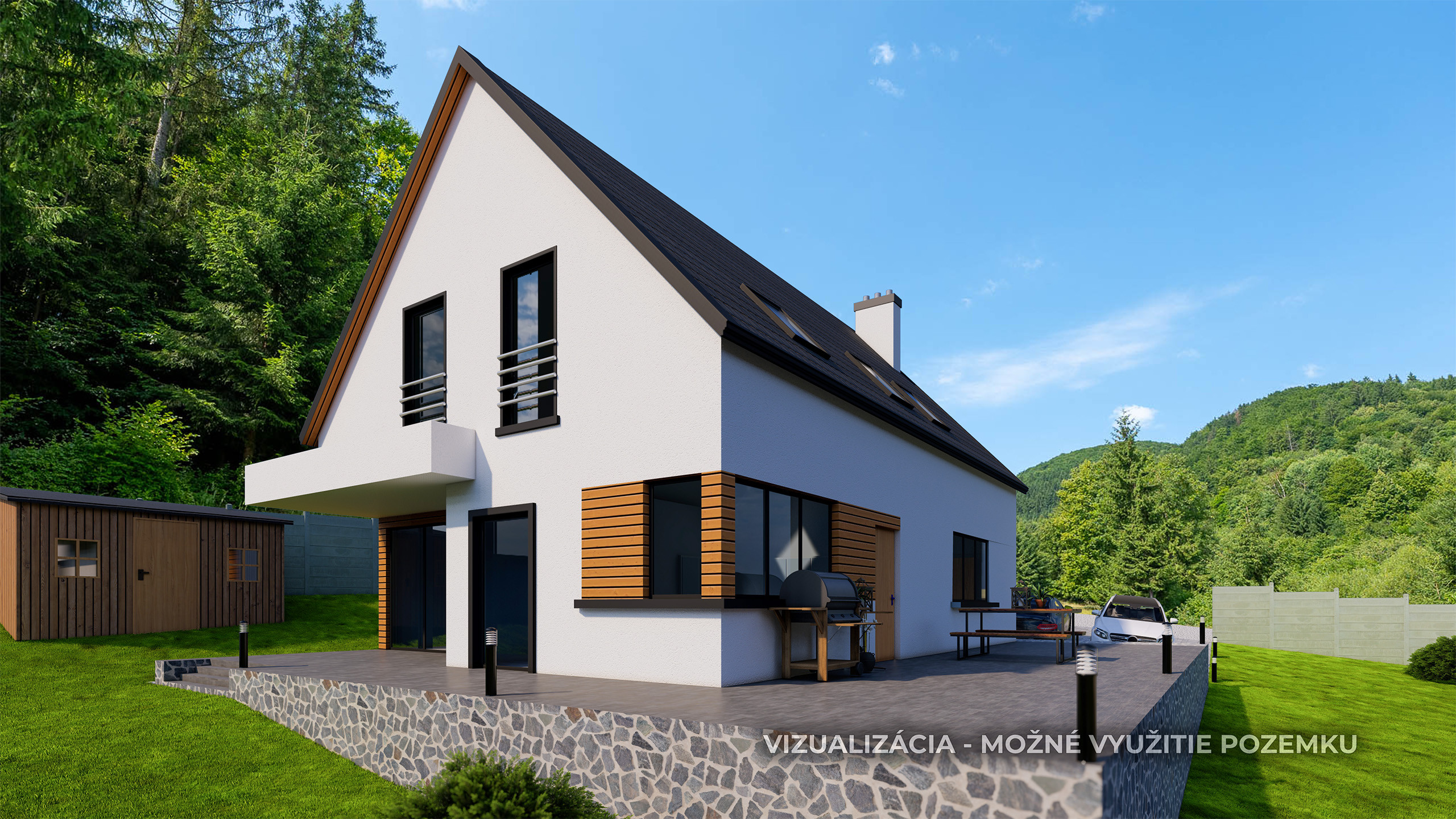 IBA U NÁS! 5203 m² stavebného pozemku v obci Veľké Rovné.