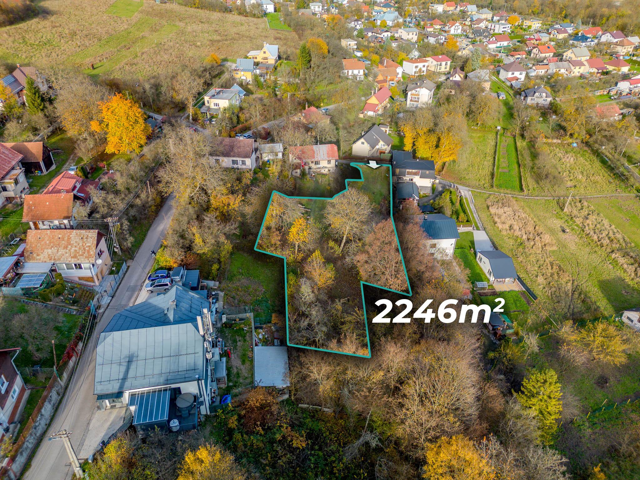 IBA U NÁS  Investičný pozemok Žilina - Vranie 2246m2