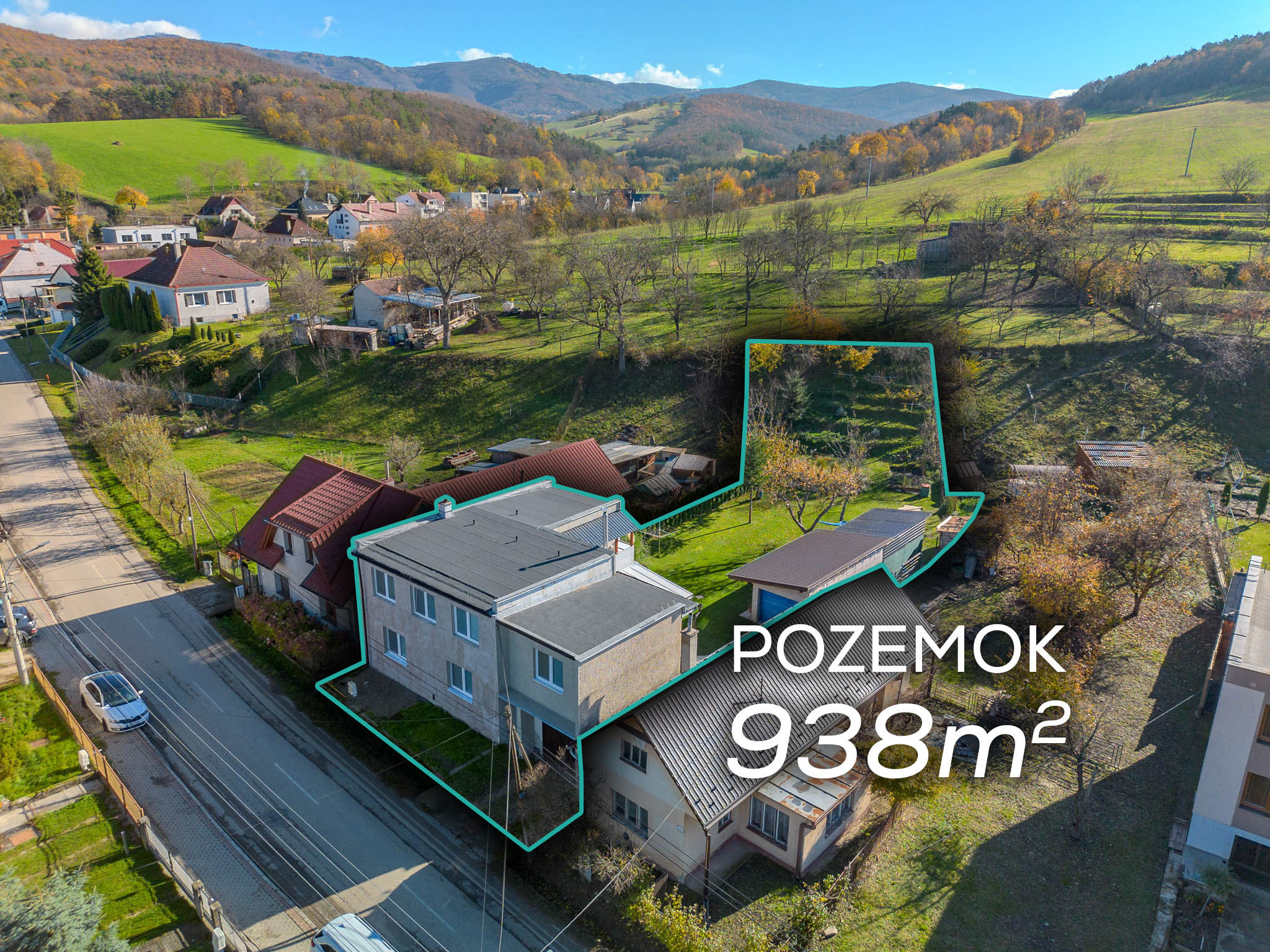 IBA U NÁS! Na predaj veľký 5i rod. dom v Kálnici 940m2,NMnV