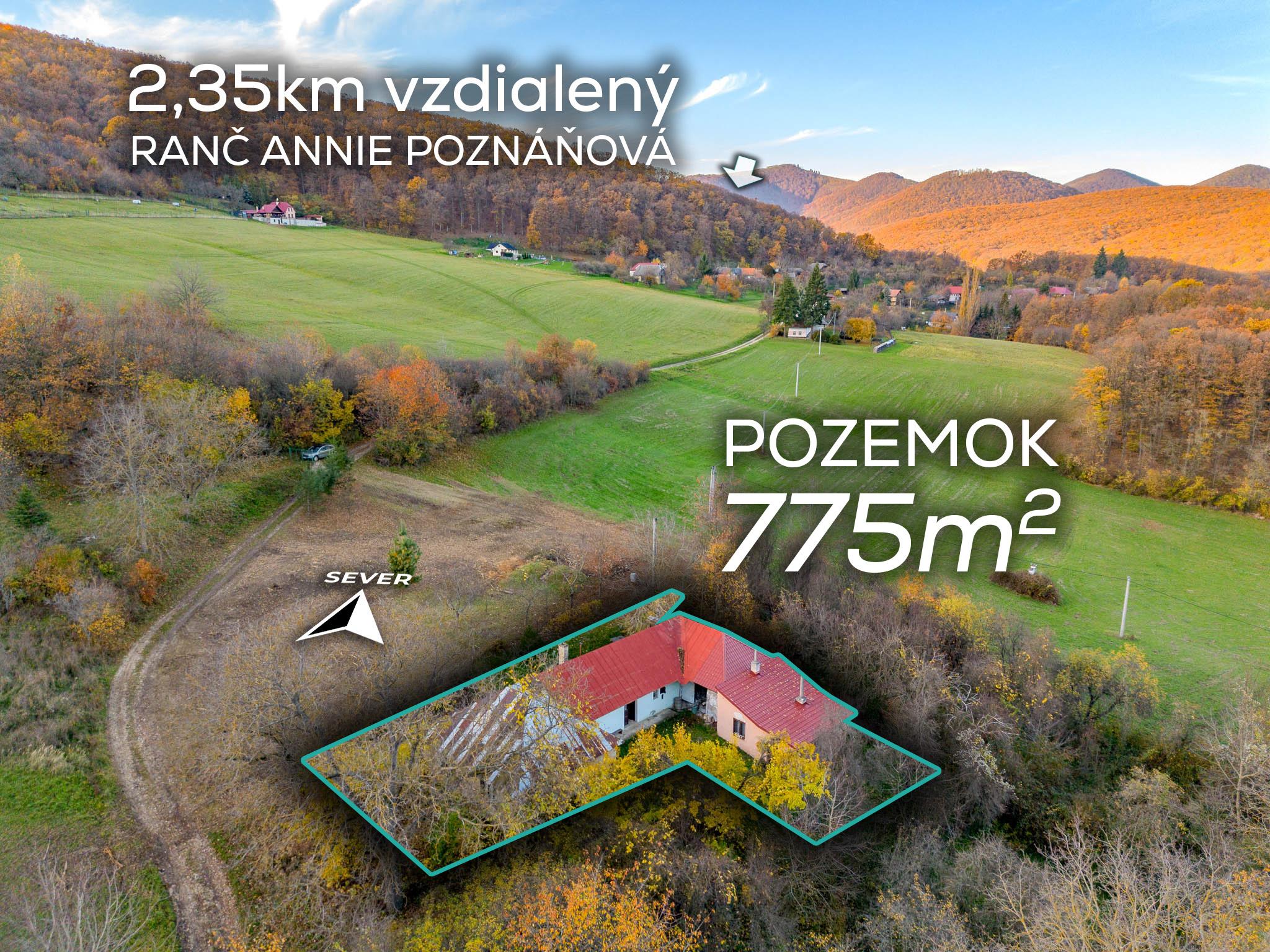 IBA U NÁS!Na predaj dom v krásnom prostredí, Haluzice, 775m2