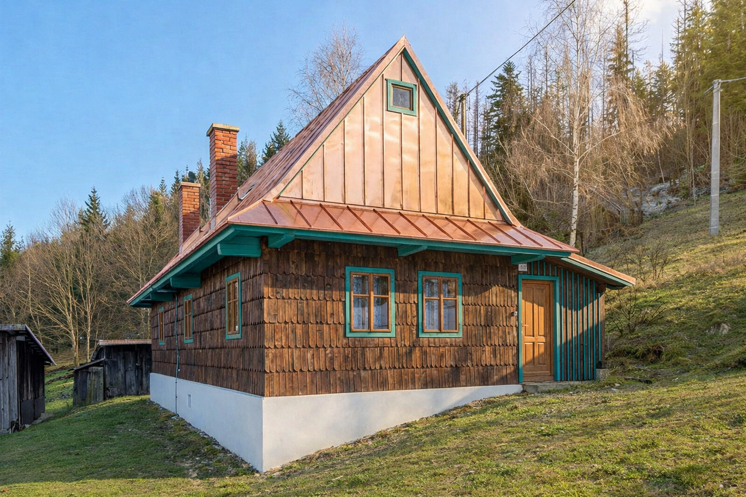 IBA U NÁS! NA PREDAJ romantická drevenica Dlhá nad Kysucou, okres Čadca