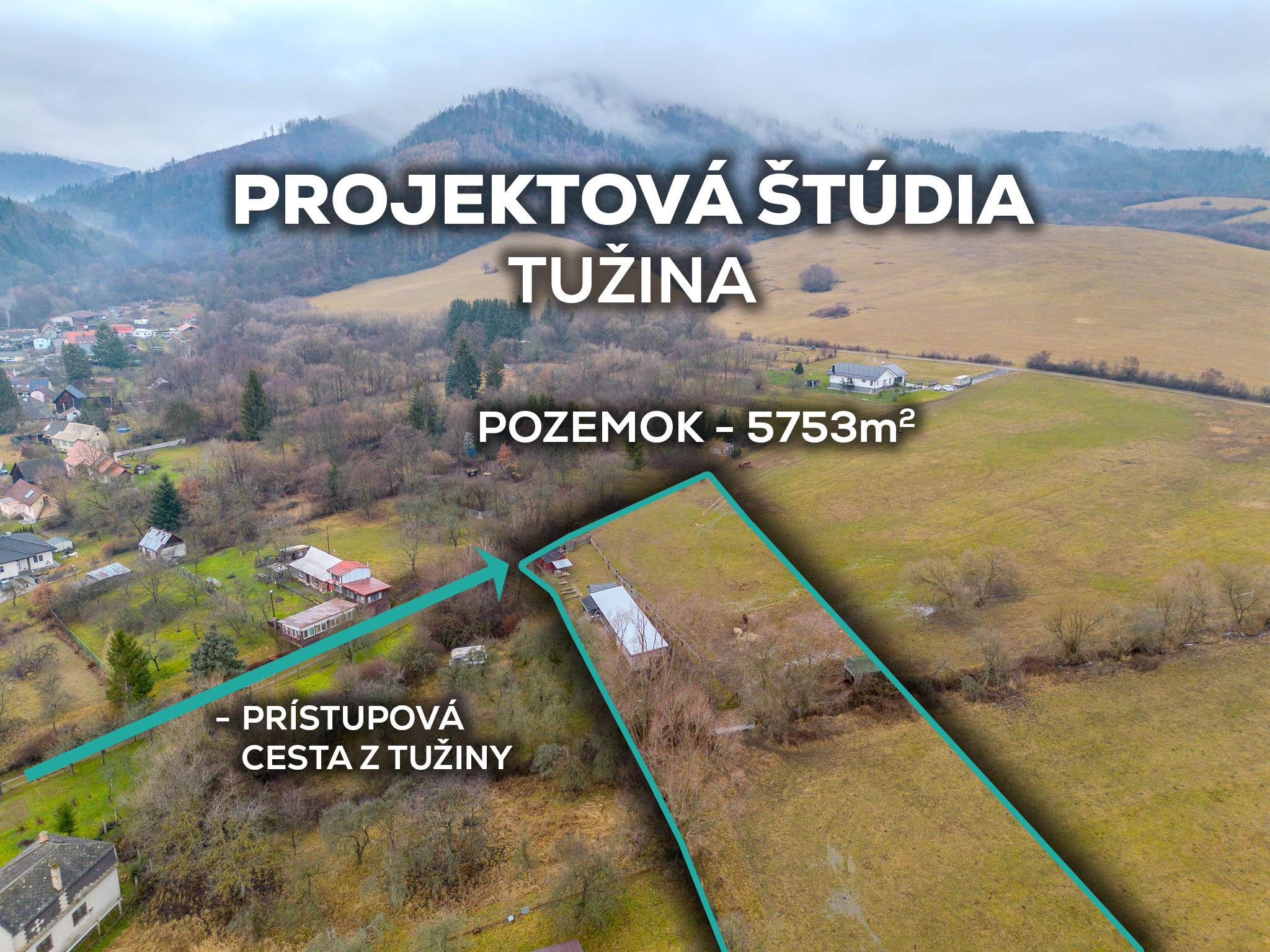 IBA U NÁS! Na predaj stavebný pozemok od 462 m2, Tužina, PD