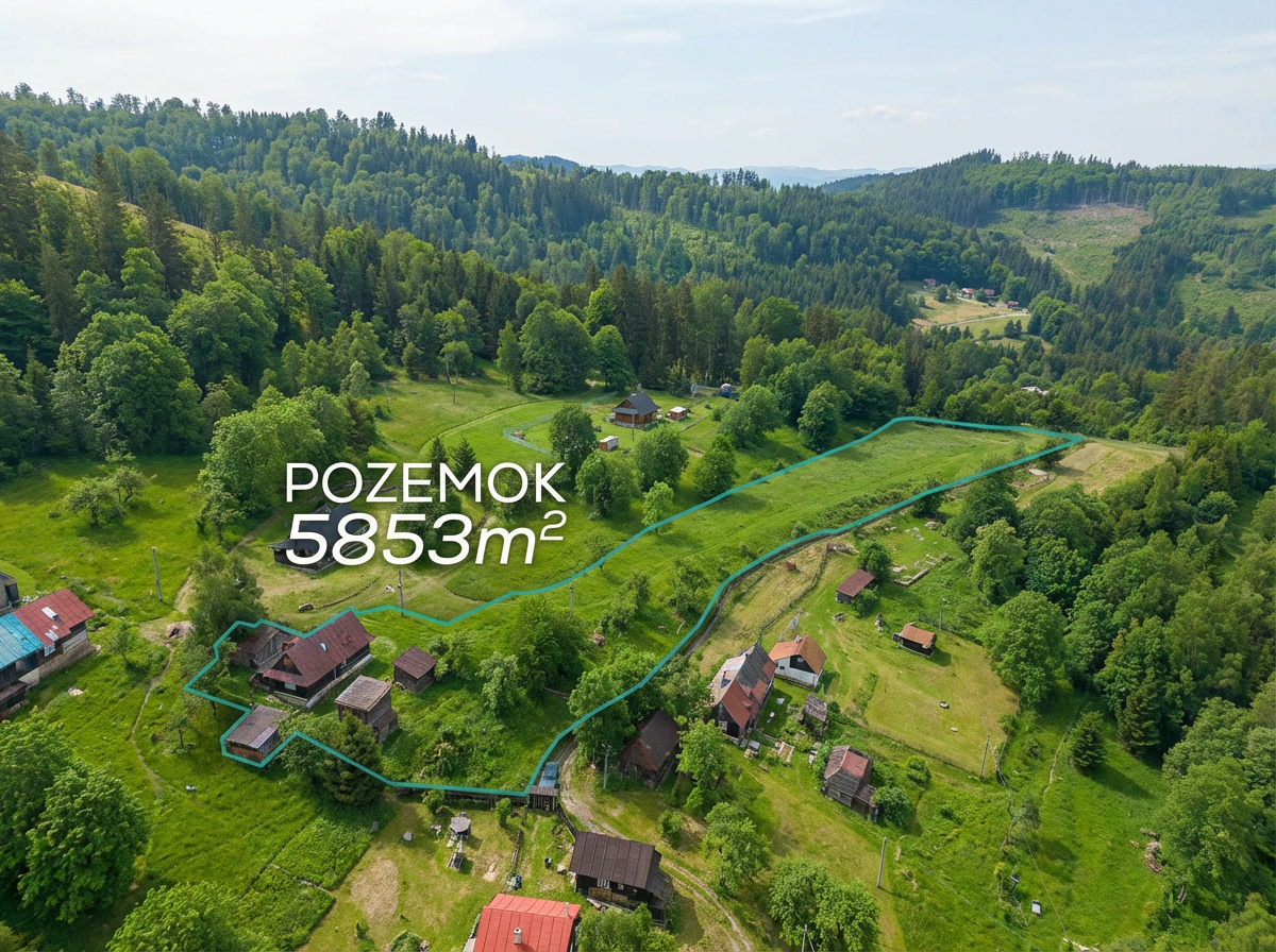 IBA U NÁS! NA PREDAJ romantická drevenica Dlhá nad Kysucou, okres Čadca