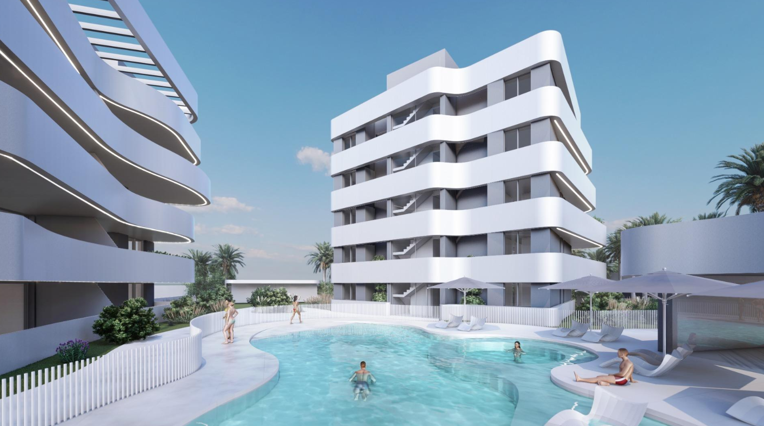 Krásny apartmán pri mori, Španielsko, Guardamar del Segura.