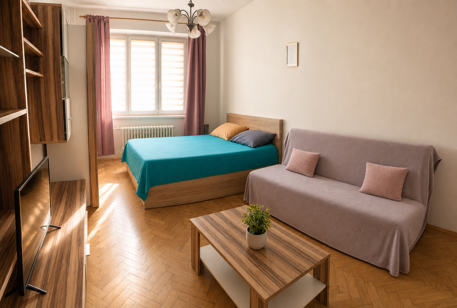 NA PREDAJ! Svetlý 1-izbový, ul. Obrancov mieru ,Košice-Sever