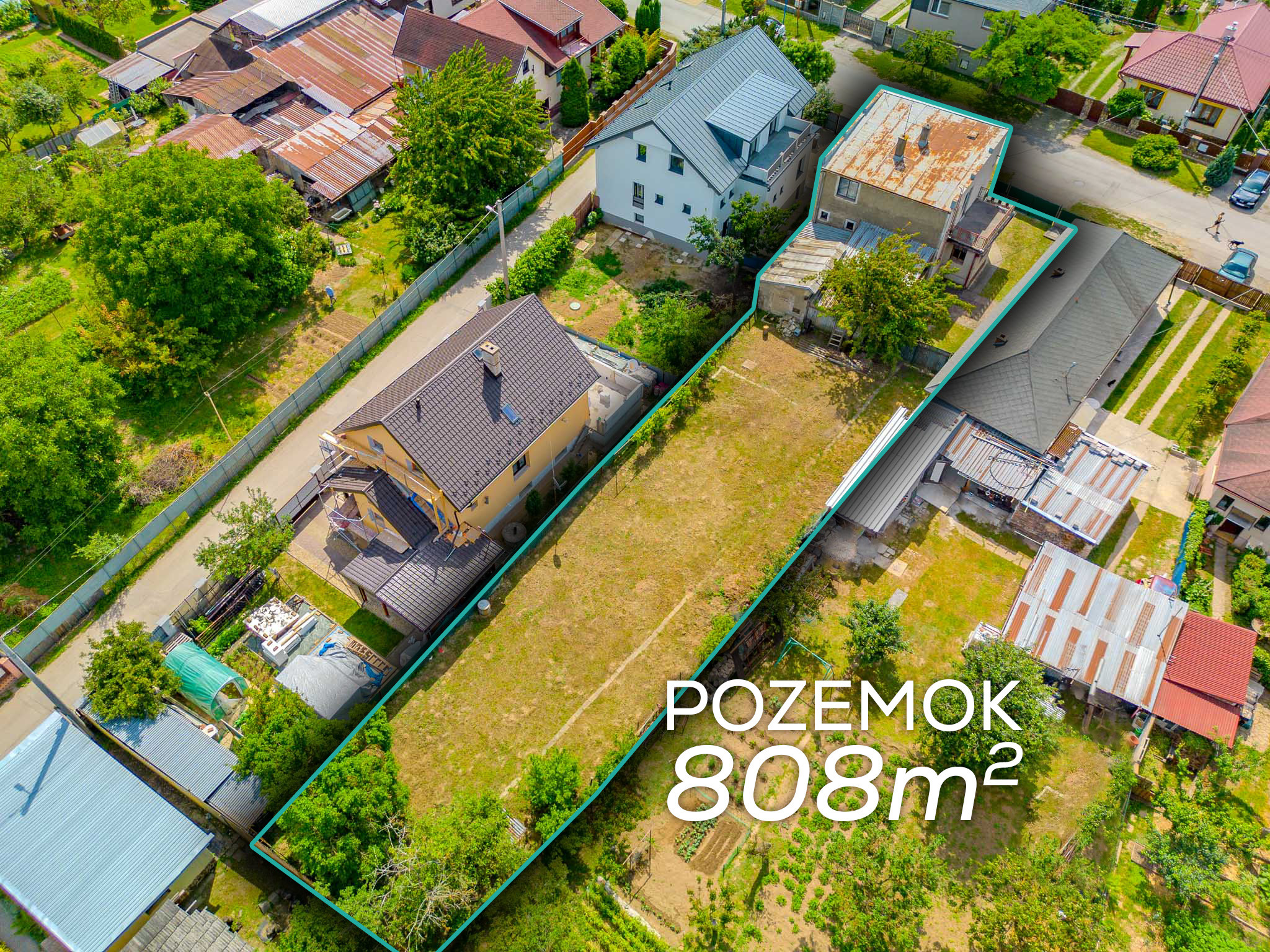 Priestranný 4-izbový dom s pozemkom 808 m² Košice – Krásna