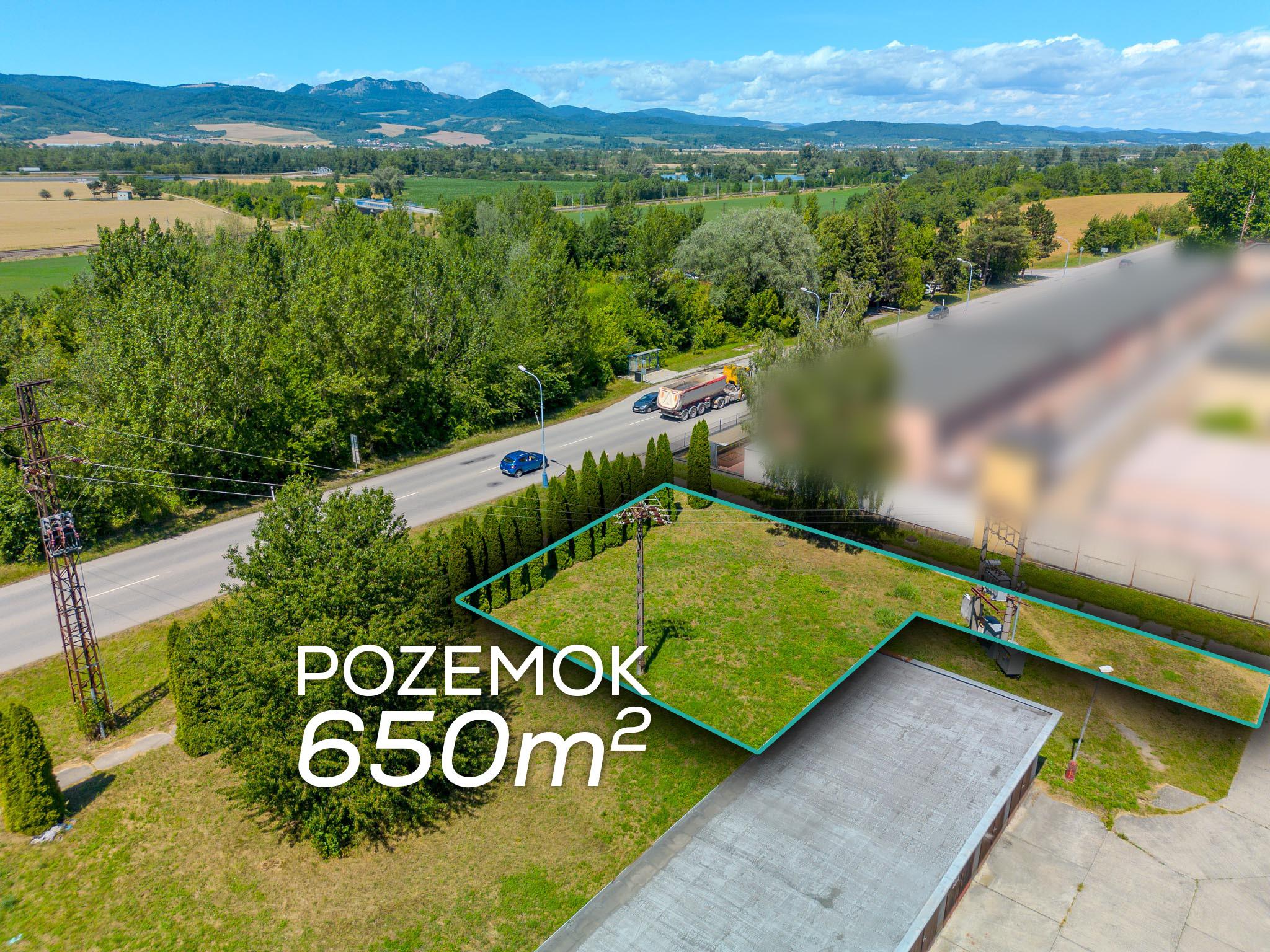 Komerčný stavebný pozemok 650 m² | Dubnica nad Váhom