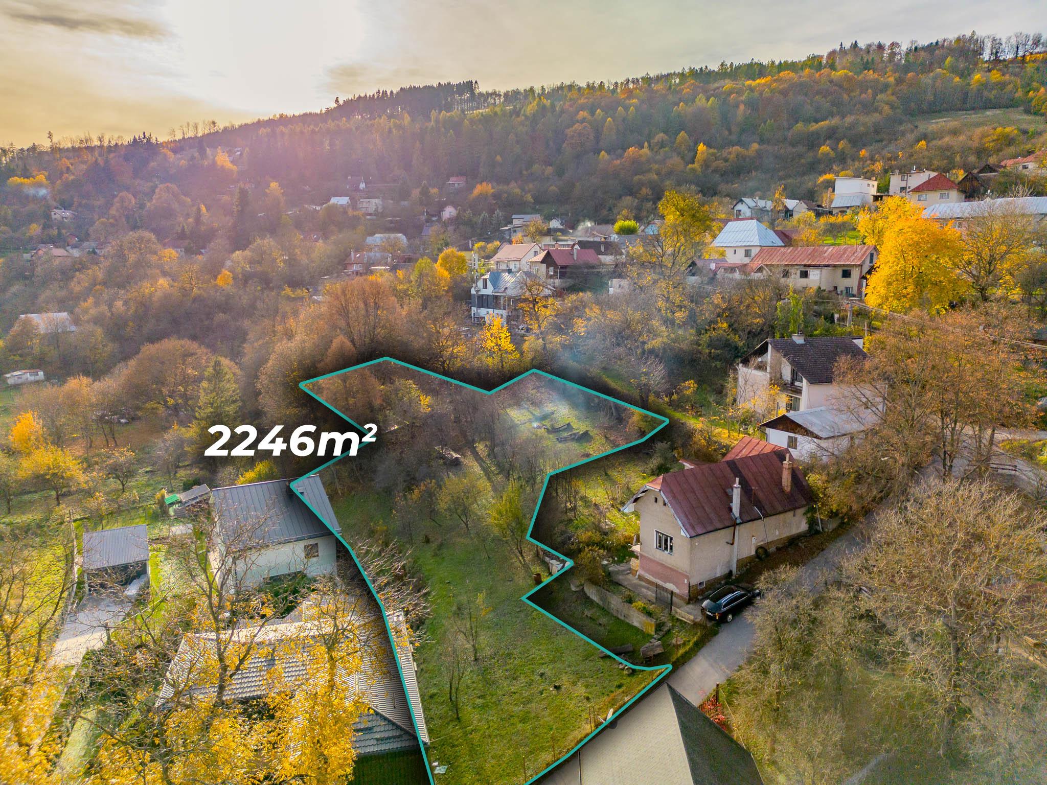 Na predaj veľký investičný pozemok Žilina - Vranie 2246 m2